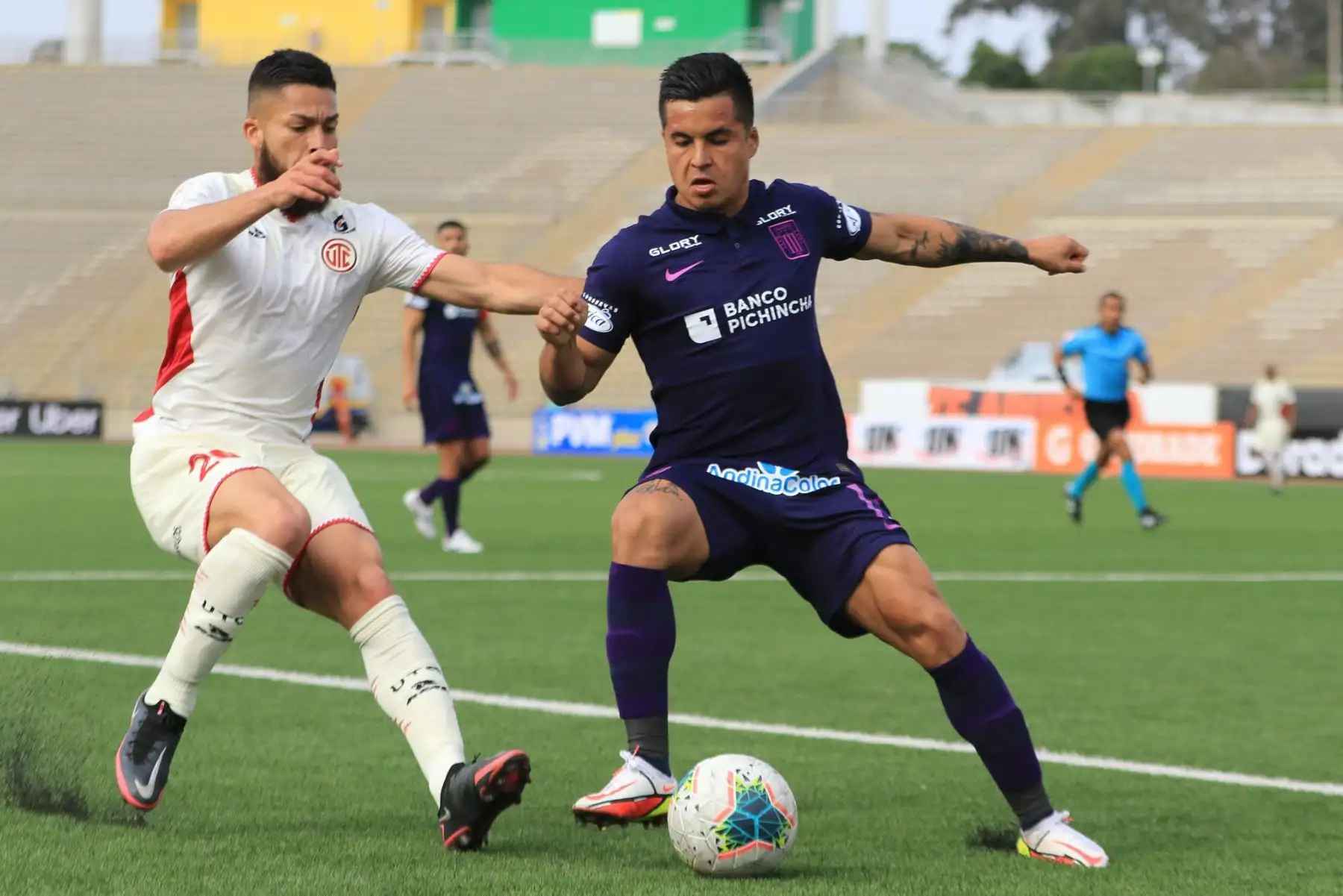 Alianza Lima se enfrenta a UTC de Cajamarca por la fecha 14 de la fase 2 de la Liga1 en el estadio San Marcos. Foto: FPF