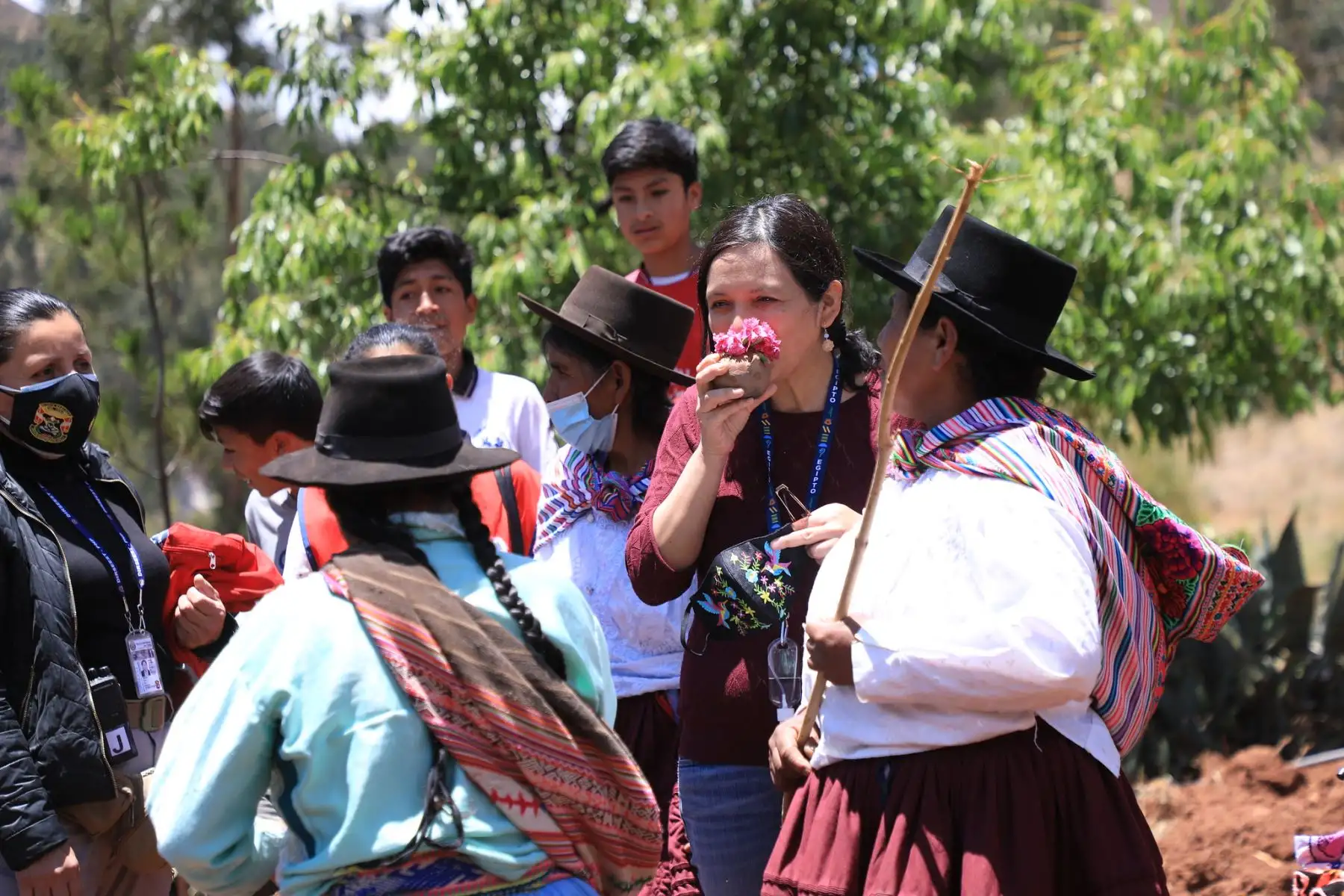 La titular del Ministerio de la Mujer y Poblaciones Vulnerables (MIMP), Anahí Durand, estuvo en la región Ayacucho a fin de fortalecer cada uno de los servicios que esta cartera ministerial pone a disposición de las mujeres y poblaciones vulnerables de la región. Foto: MIMP