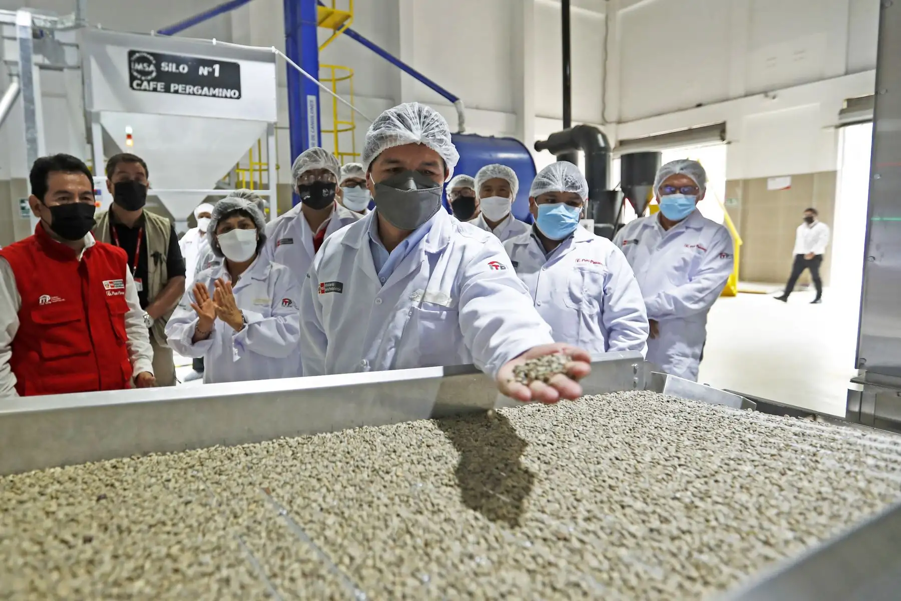 El presidente Pedro Castillo participó en la inauguración de CITE-Agroindustrial Vraem, en el distrito de Pichari. Foto: ANDINA/Prensa Presidencia