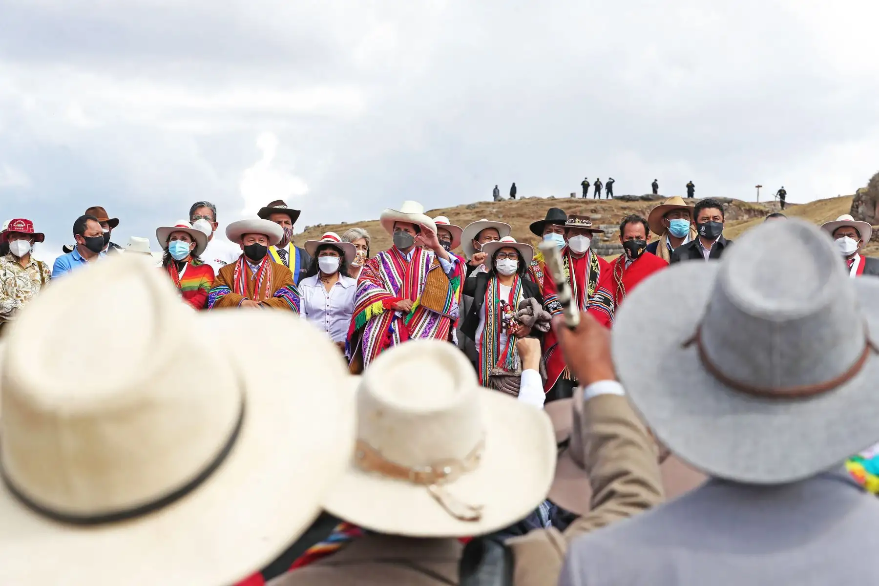 Presidente de la República, Pedro Castillo, participa del lanzamiento de la Segunda Reforma Agraria, en la región de Cusco. ANDINA/Prensa Presidencia