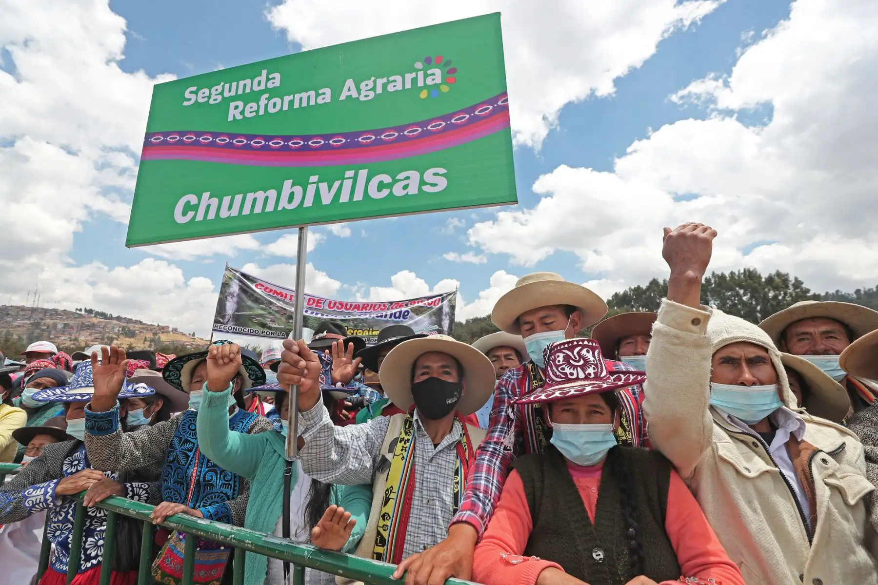 Presidente de la República, Pedro Castillo, participa del lanzamiento de la Segunda Reforma Agraria, en la región de Cusco. ANDINA/Prensa Presidencia