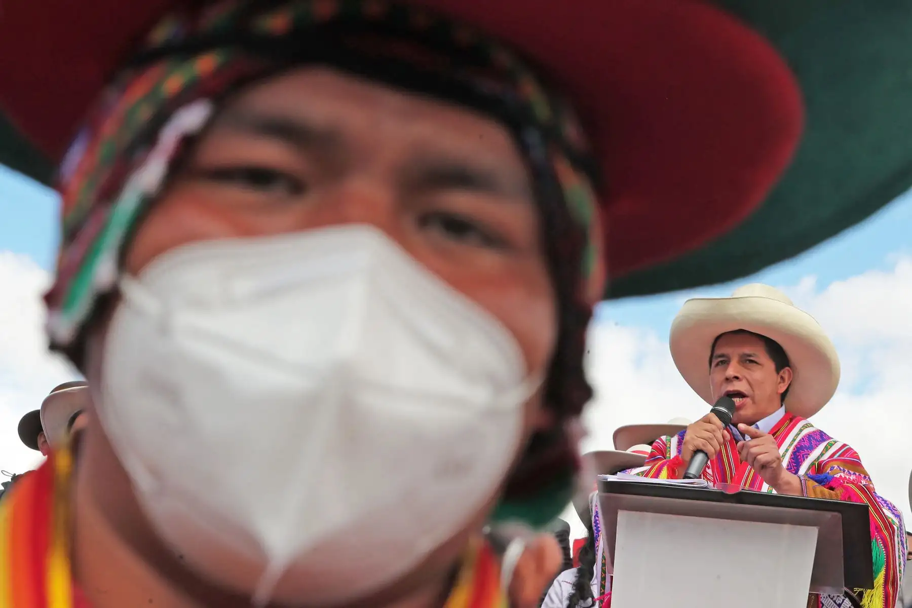 Presidente de la República, Pedro Castillo, participa del lanzamiento de la Segunda Reforma Agraria, en la región de Cusco. ANDINA/Prensa Presidencia