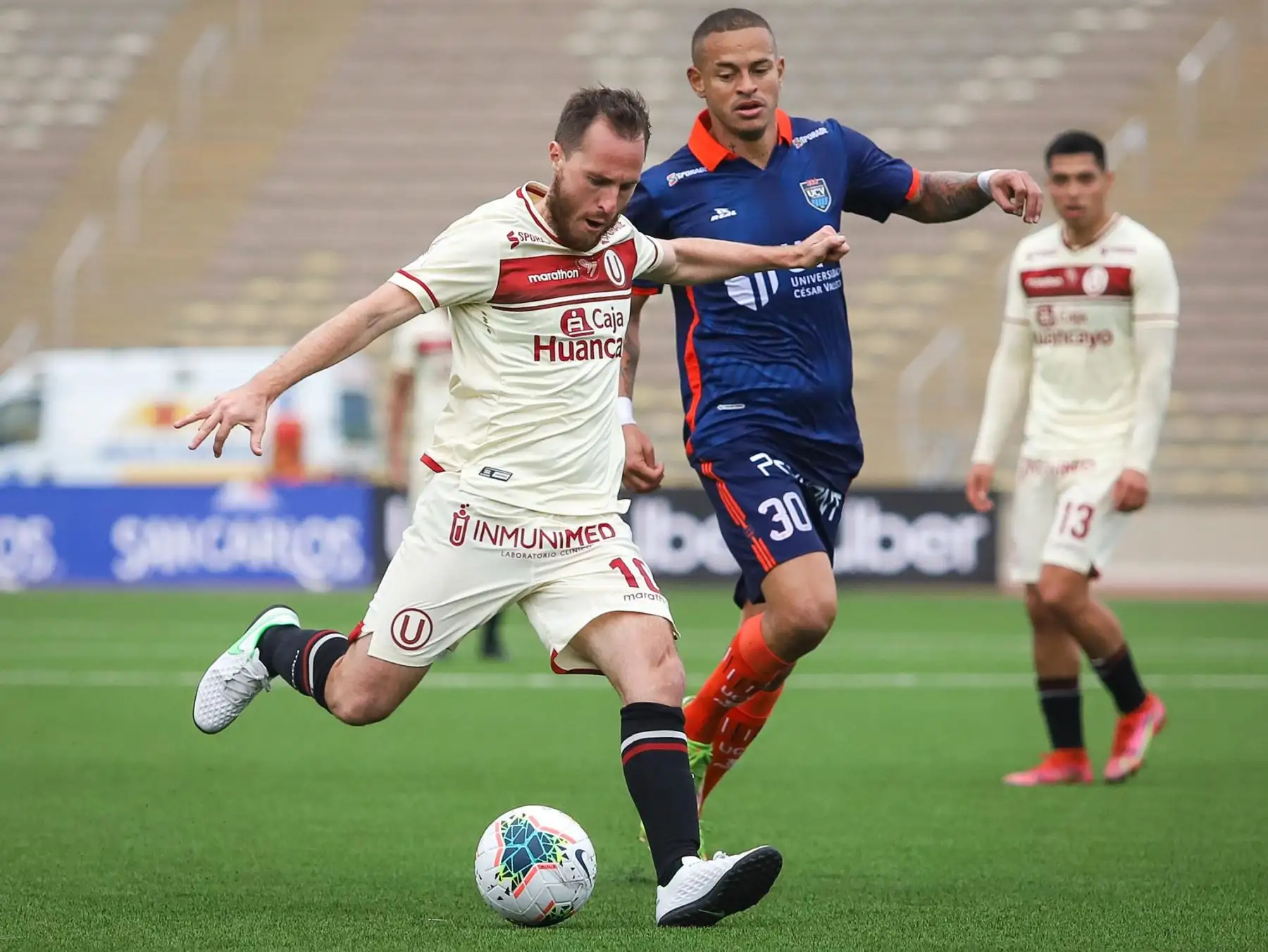 Universitario venció 3-0 a César Vallejo por la Liga 1. Foto: FPF