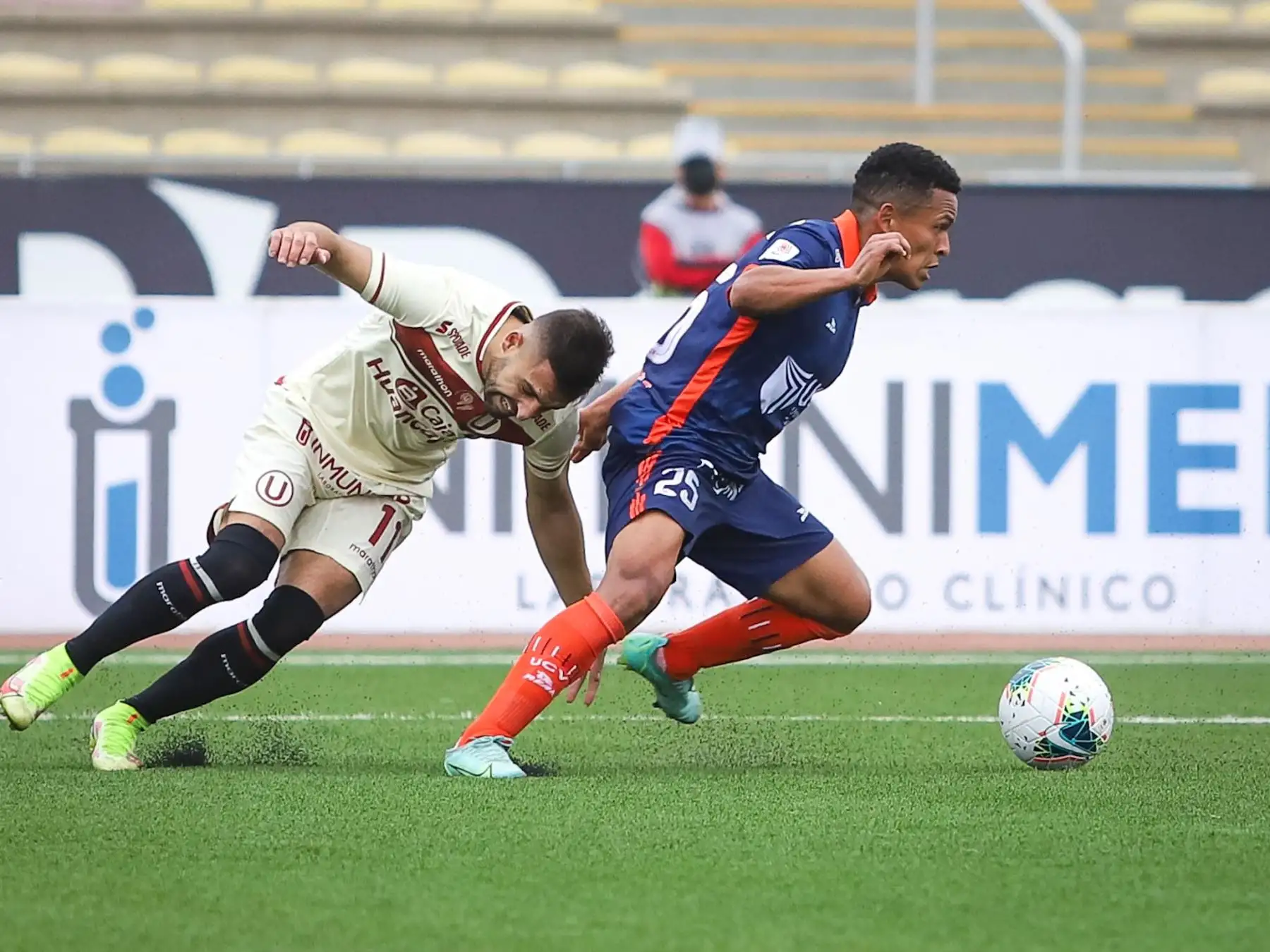 Universitario ganó 3-0 a César Vallejo por la Fase 2 de la Liga 1. Foto: FPF
