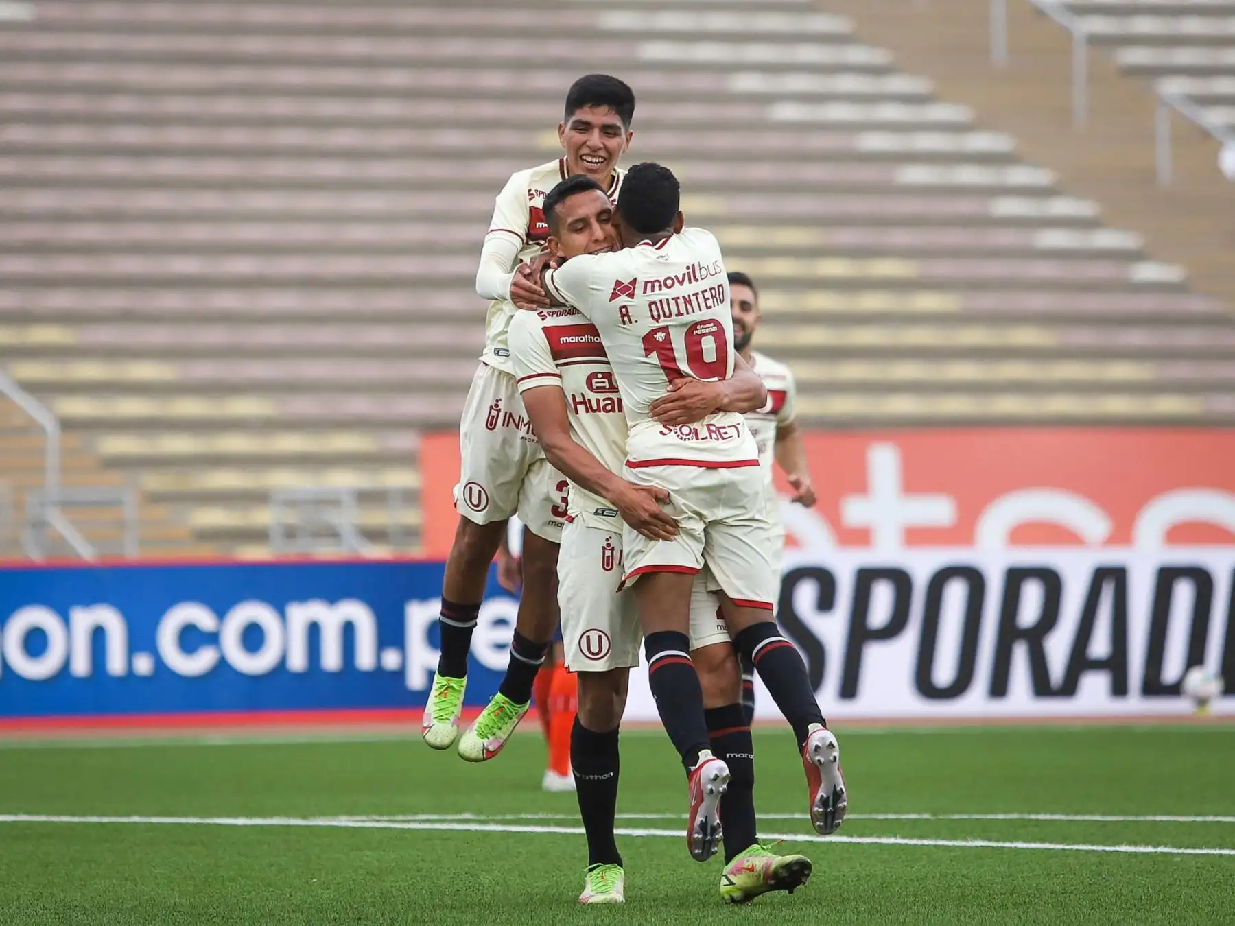 Universitario ganó 3-0 a César Vallejo por la Fase 2 de la Liga 1. Foto: FPF