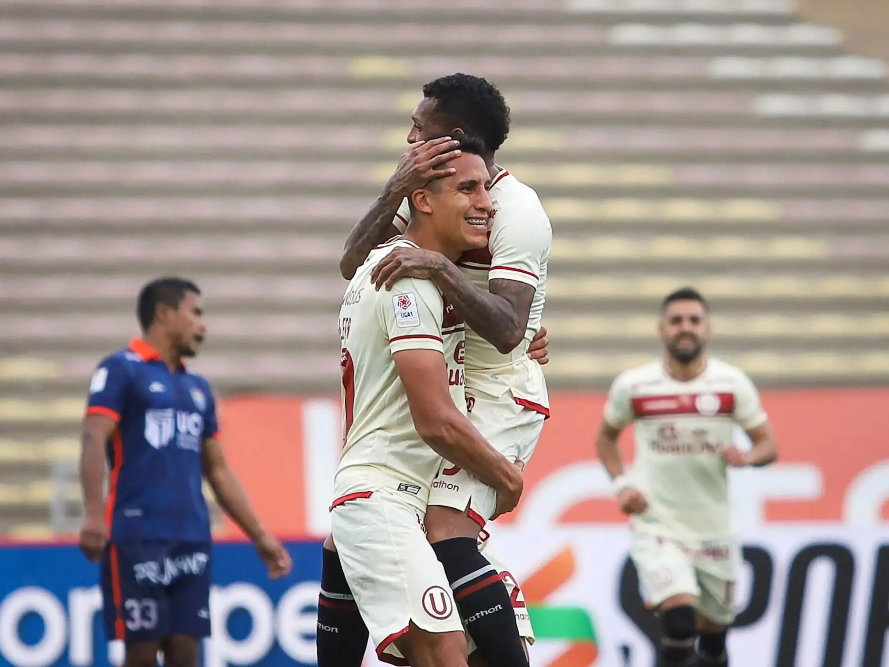 Universitario ganó 3-0 a César Vallejo por la Fase 2 de la Liga 1. Foto: FPF