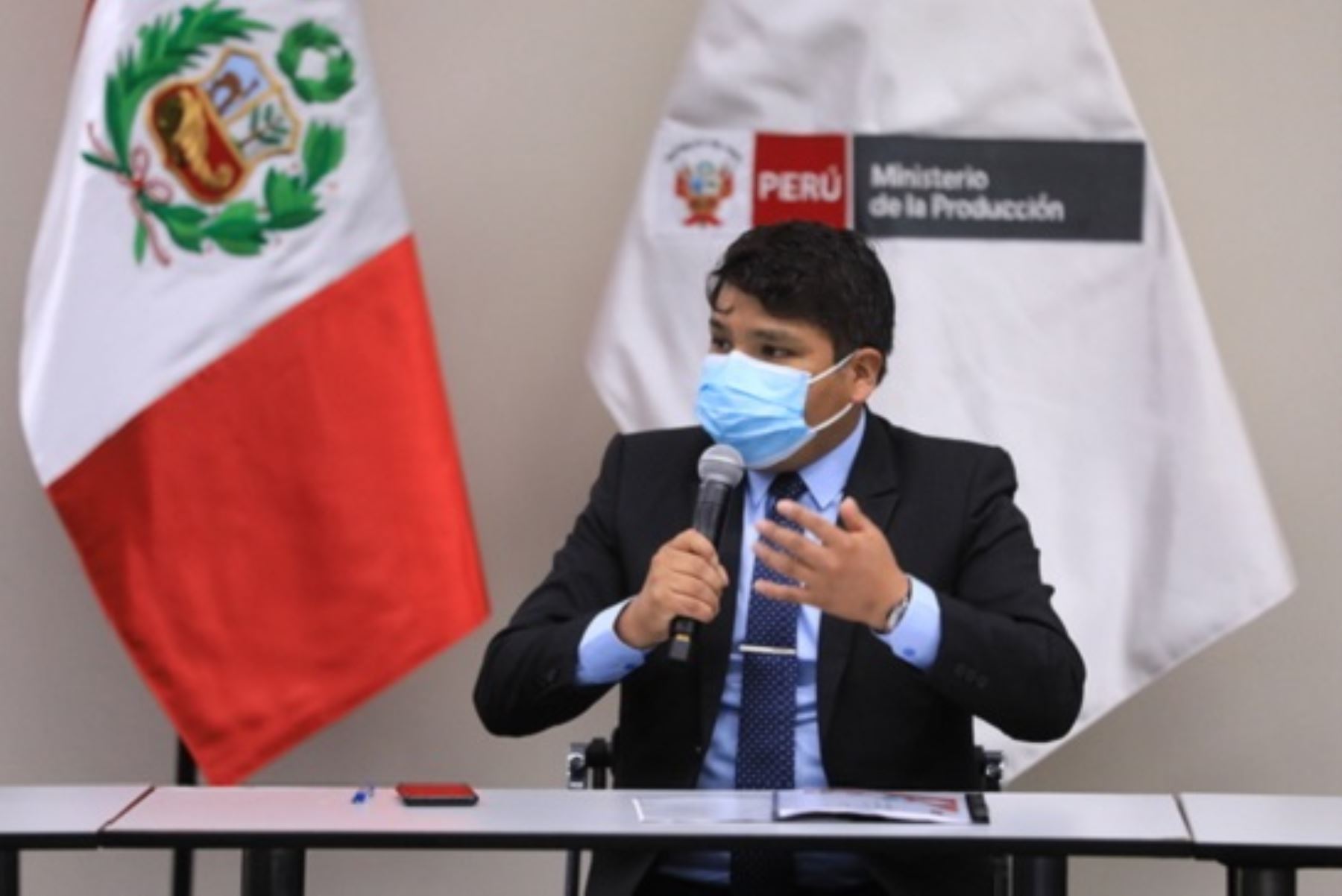 Ministro de la Producción, Yván Quispe Apaza. Foto: Cortesía.