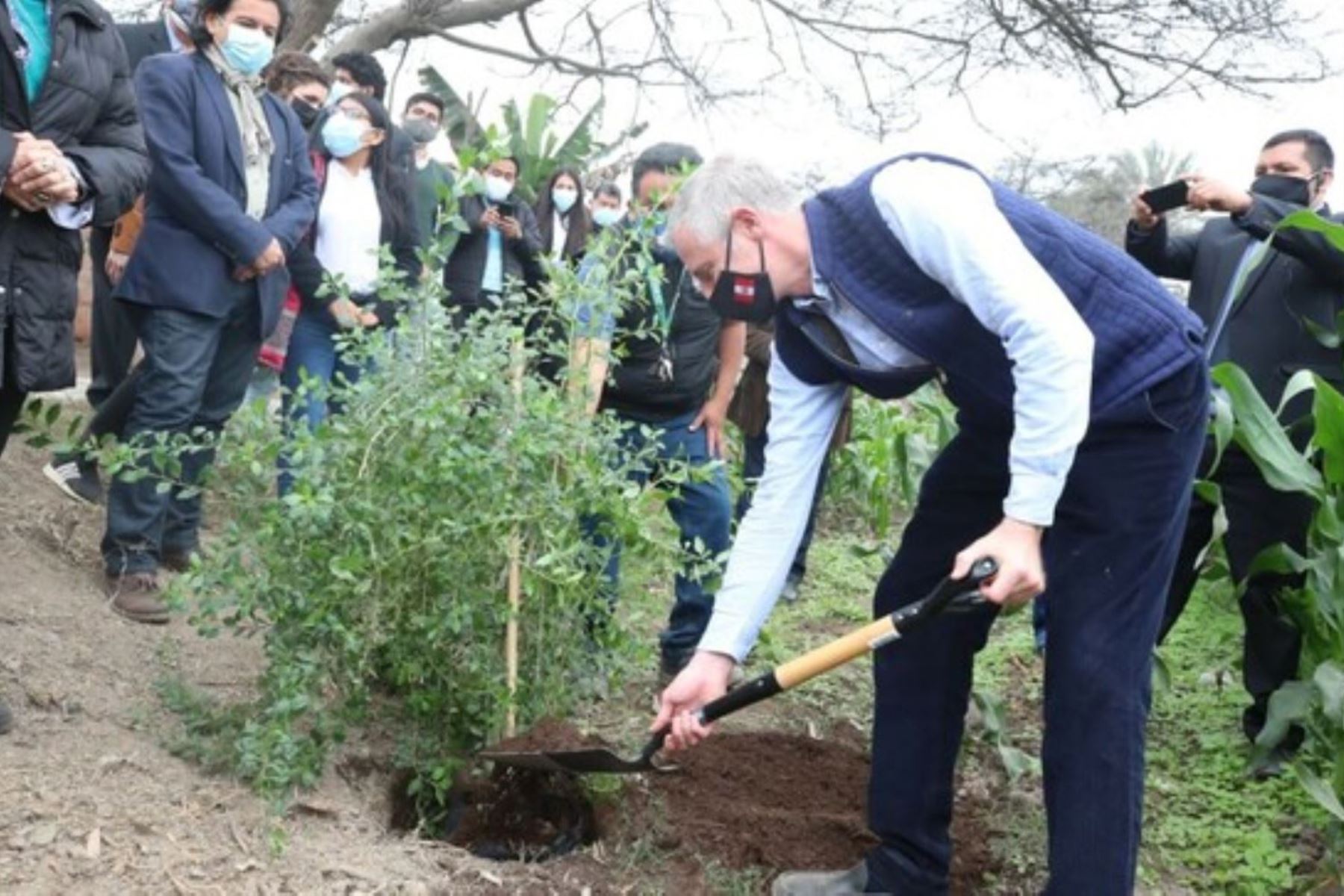 Medio ambiente: Universidad Agraria puso en marcha futuro Jardín Botánico Nacional.