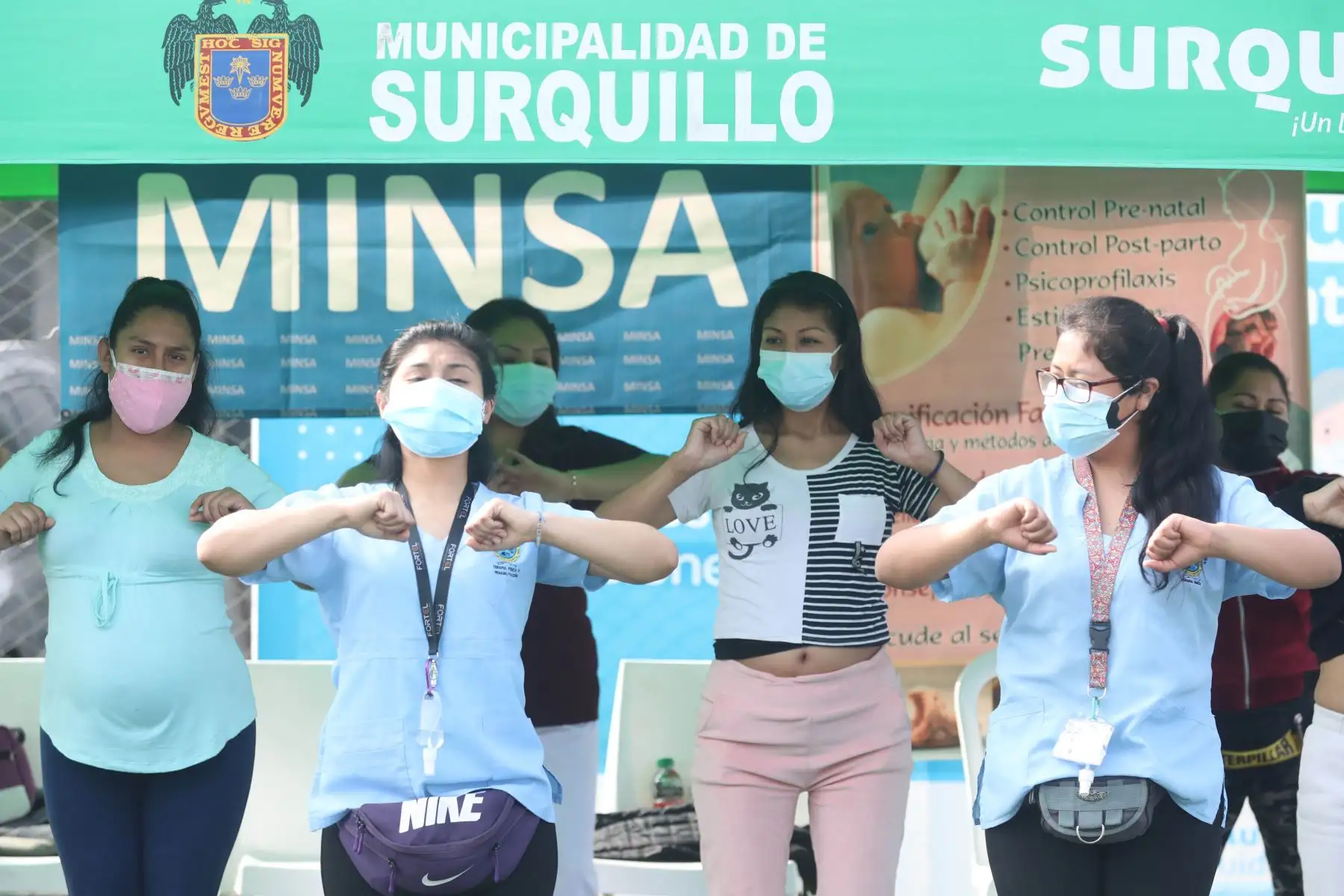 El Ministerio de Salud, realiza en el distrito de Surquillo una campaña de salud preventiva de descarte de obesidad, diabetes e hipertensión arterial.
Foto: ANDINA/Andrés Valle