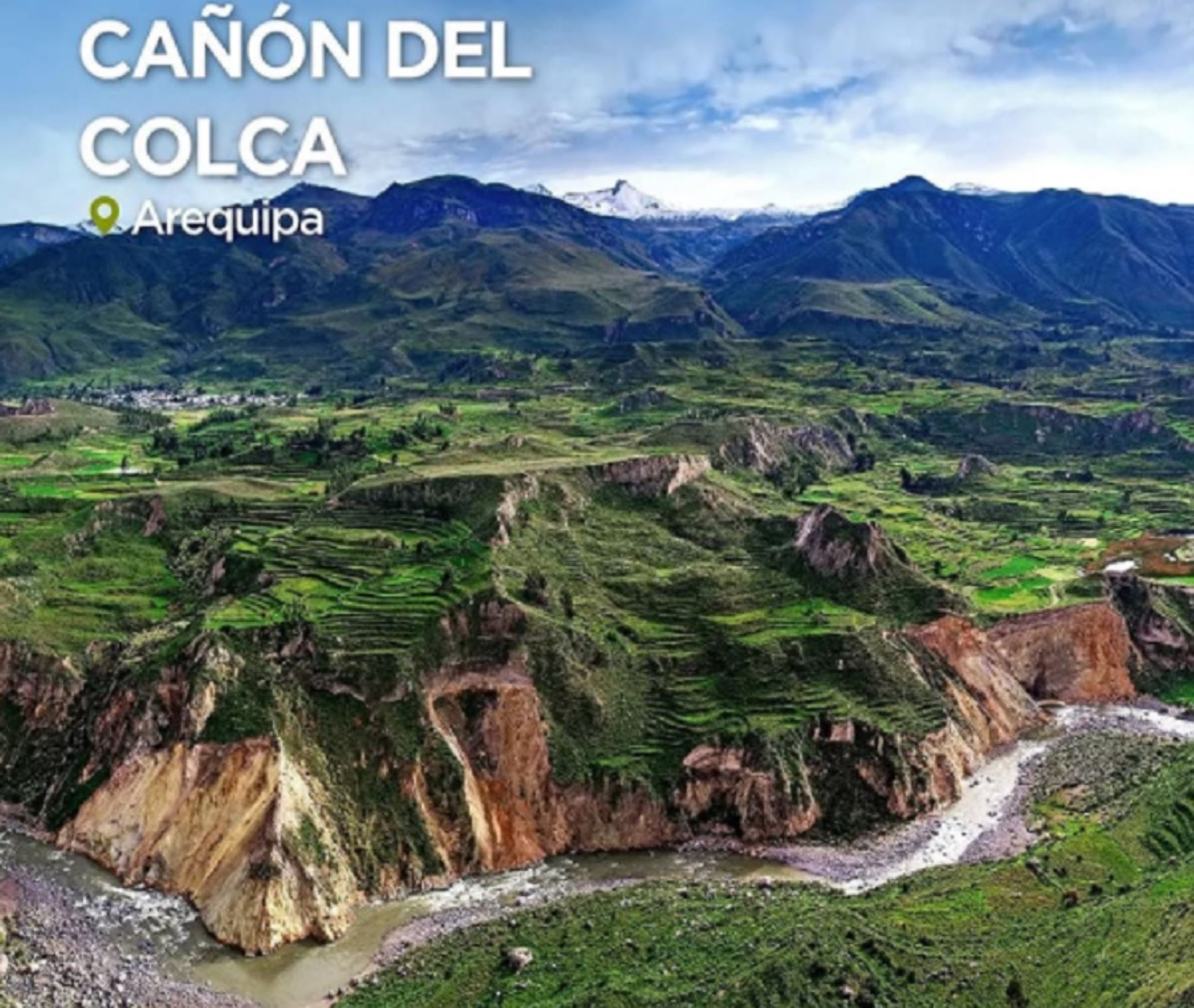 El Cañón del Colca es uno de los principales atractivos turísticos de la región Arequipa que se pueden visitar en el feriado largo por Semana Santa. ANDINA/Difusión