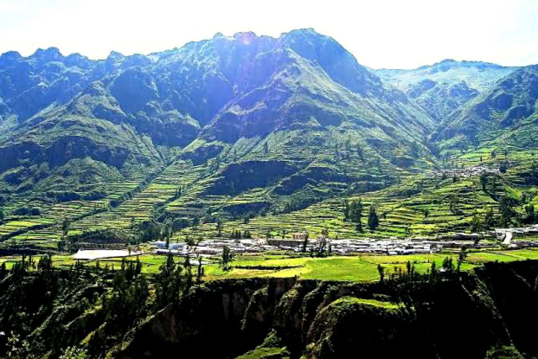 La hermosa campiña de Moquegua ofrece escenarios ideales para la práctica de deportes de aventura. Foto: Municipalidad Provincial de Carumas