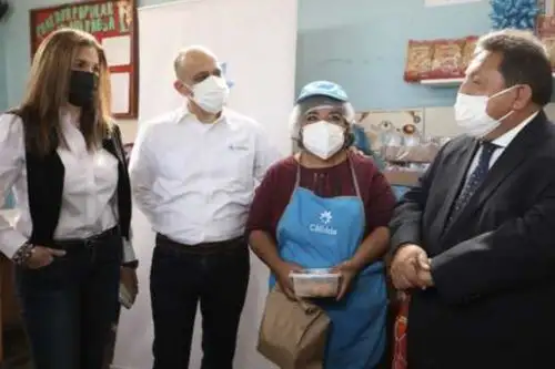 Comedores populares de Lima y Callao, del Programa de Complementación Alimentaria, obtienen ahorro en la elaboración de alimentos gracias a la conexión de gas natural. Foto: ANDINA/Difusión
