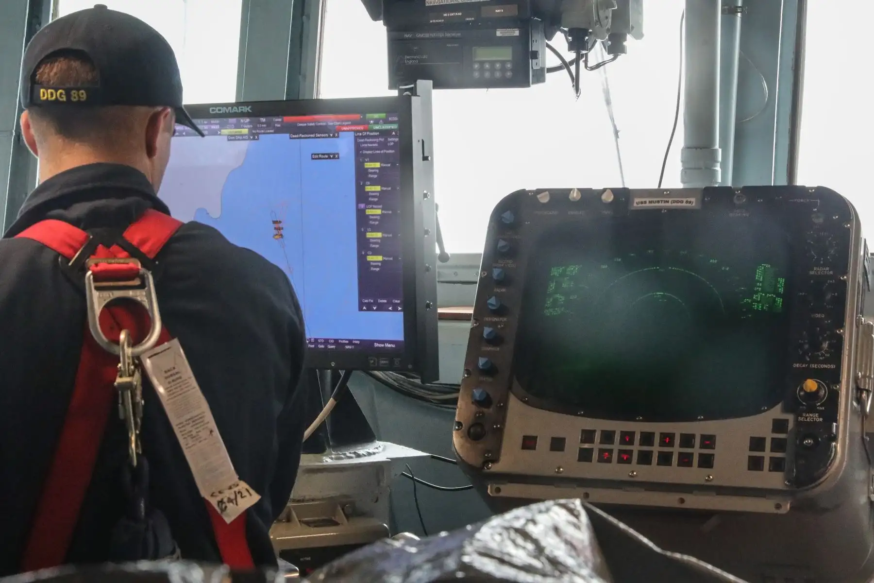 Visita al buque UUS Mustin, nave de la marina de los Estados Unidos que participa en 
ejercicio multinacional UNITAS LXII-2021, que se lleva a cabo este año en el Perú. 
Foto: ANDINA/Andrés Valle