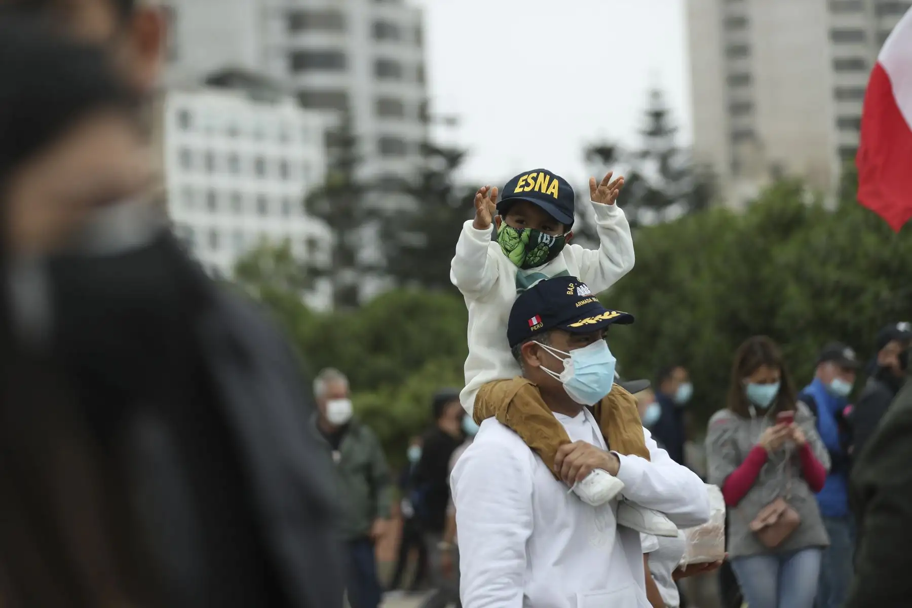 Desfile náutico y aéreo en conmemoración del Bicentenario de la Marina de Guerra del Perú. Foto: ANDINA/Carla Patiño