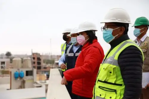La ministra de Trabajo, Betssy Chávez, desarrolló labores en Tacna.