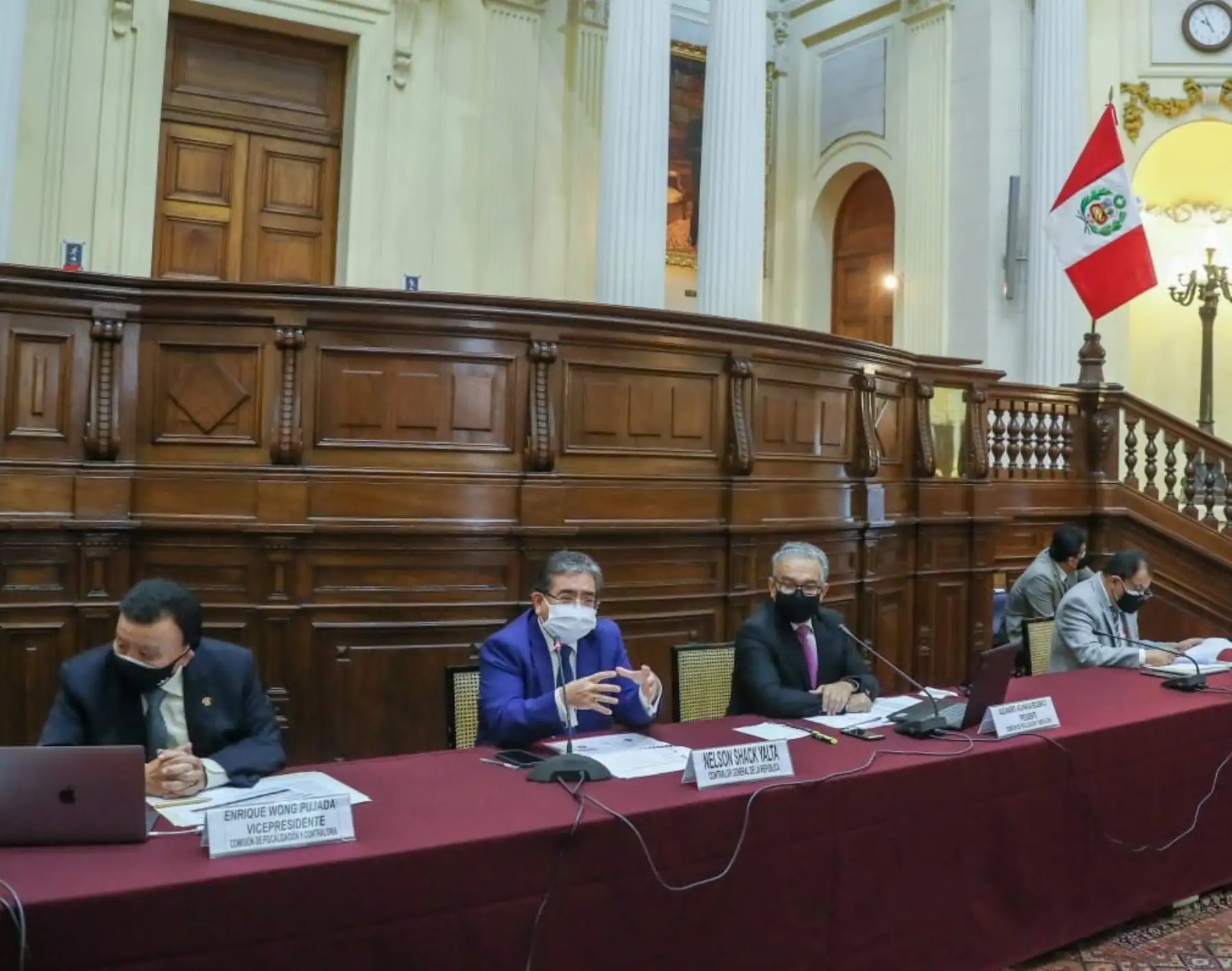 La Comisión de Fiscalización del Congreso de la República y el contralor Nelson Shack participarán mañana de un evento sobre el control concurrente en la ciudad de Chiclayo.