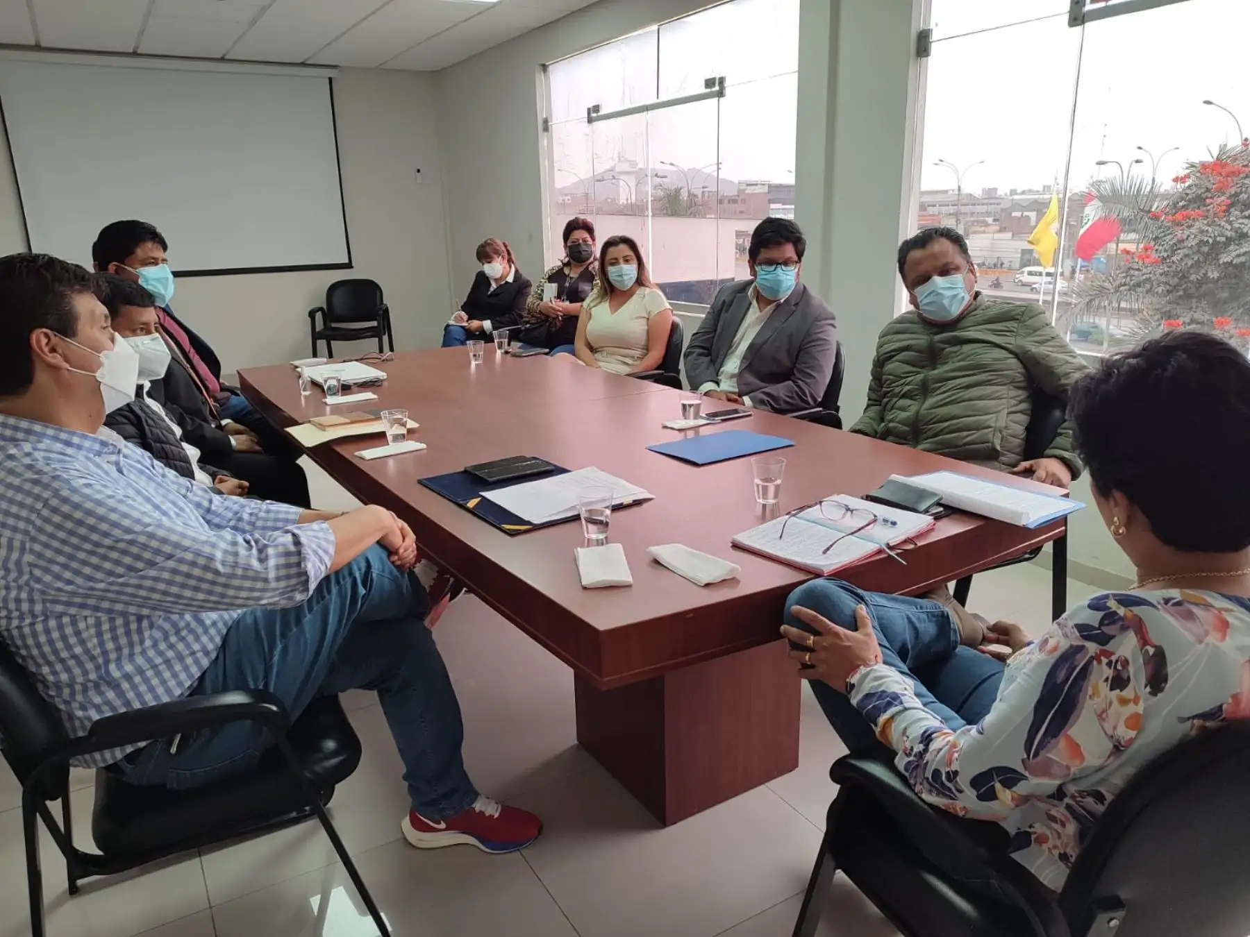 Alcaldes de Lima Norte se reunieron con presidenta de Comisión de Descentralización del Congreso.