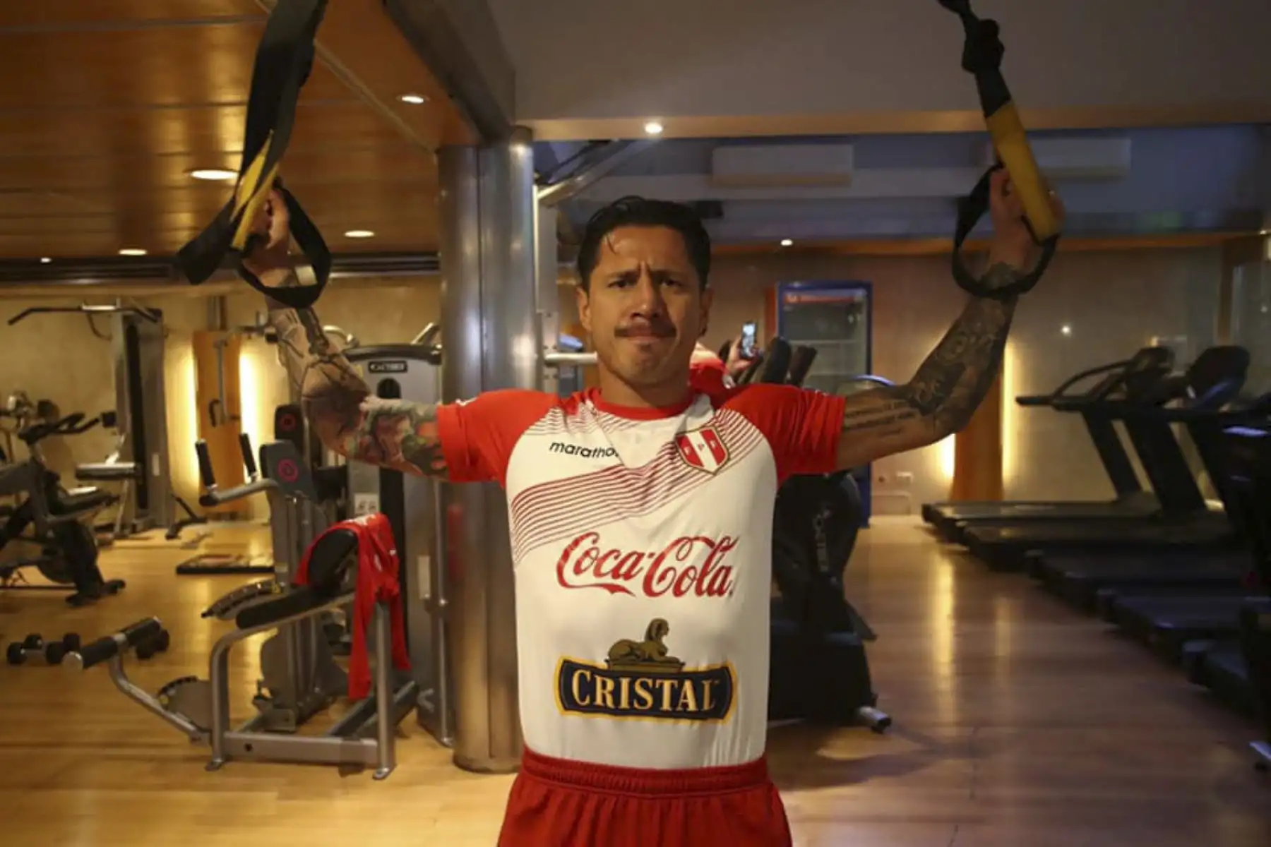 La selección peruana ya se encuentra en Buenos Aires preparándose para el próximo encuentro de este jueves ante Argentina en el estadio Monumental de River Plate. Foto: FPF