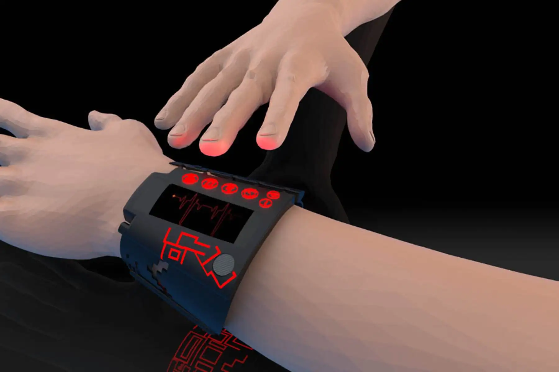 La pulsera Qanwan Qashani permite a una persona con discapacidad movilizarse de forma independiente y segura. Foto: UPN.