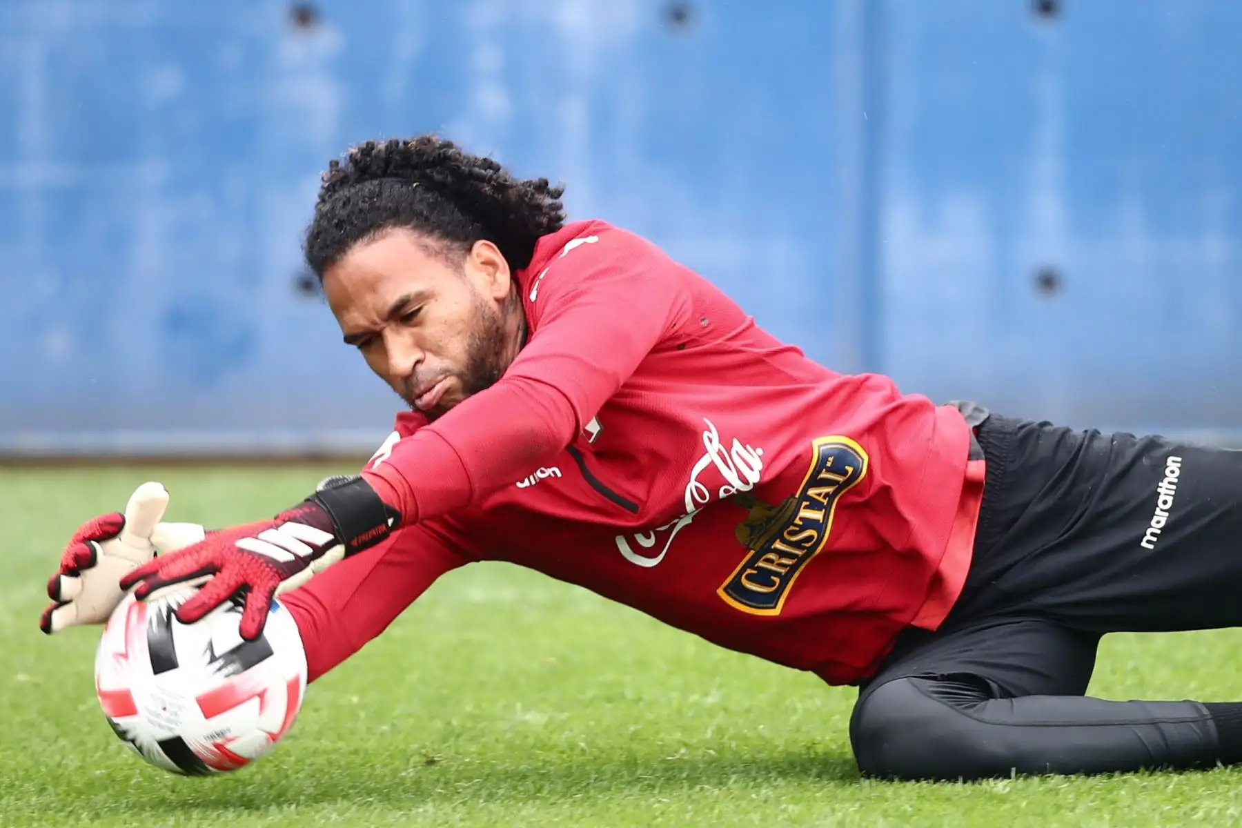 La Selección Peruana realizó su último entrenamiento con miras al duelo de este jueves ante Argentina por la fecha 12 de las Clasificatorias al Mundial Qatar 2022. Los seleccionados trabajaron en horas de la mañana en el campo del Estadio José Amalfitani bajo la dirección técnica del comando técnico liderado por Ricardo Gareca. Foto: FPF
