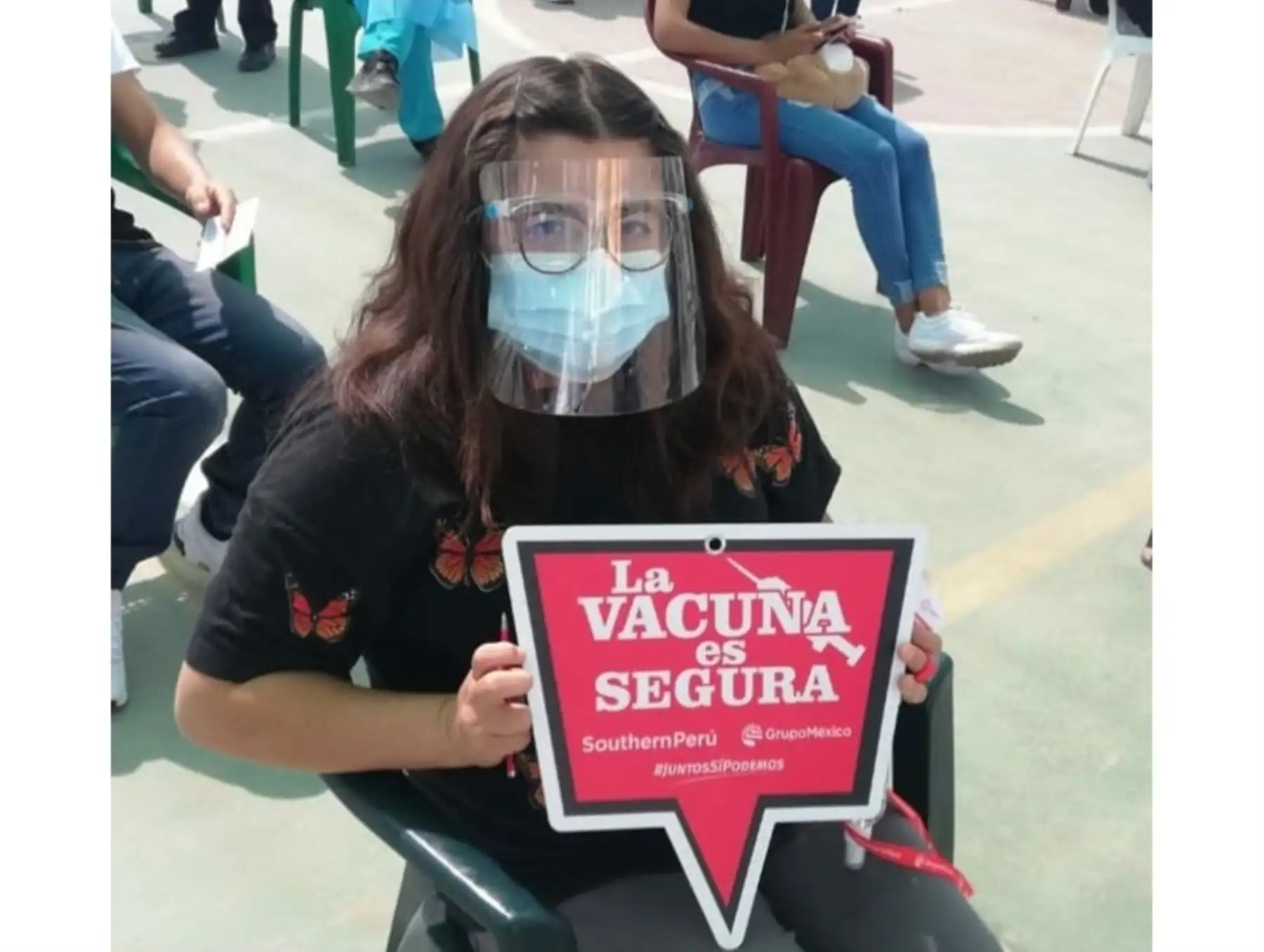 En los dos primeros días de la jornada de vacunación dirigida a menores de 15 a 17 años han sido inoculados 37,000. Foto: ANDINA/Difusión
