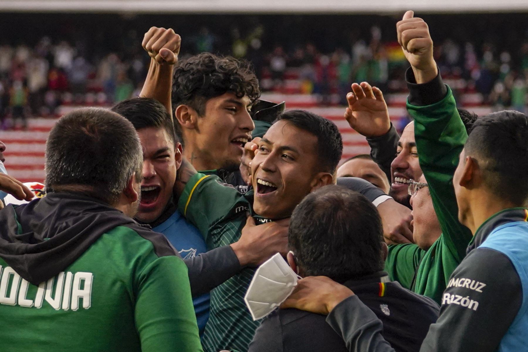 Dos partidos, seis puntos, Bolivia y su momento más feliz. Foto: AFP