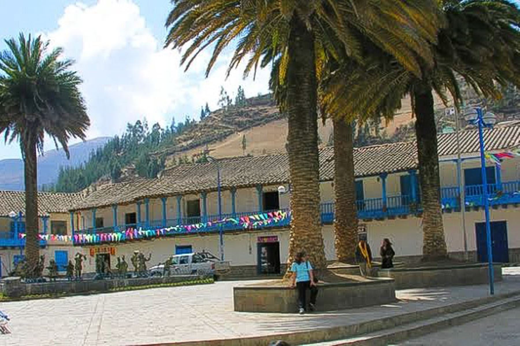 Plaza de la provincia de Paucartambo, región Cusco. Foto: ANDINA/Difusión