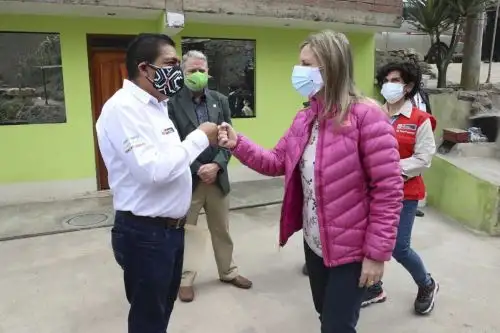 Presidenta del Congreso y Ministro del Ambiente visitaron Villa María del Triunfo. ANDINA/Difusión