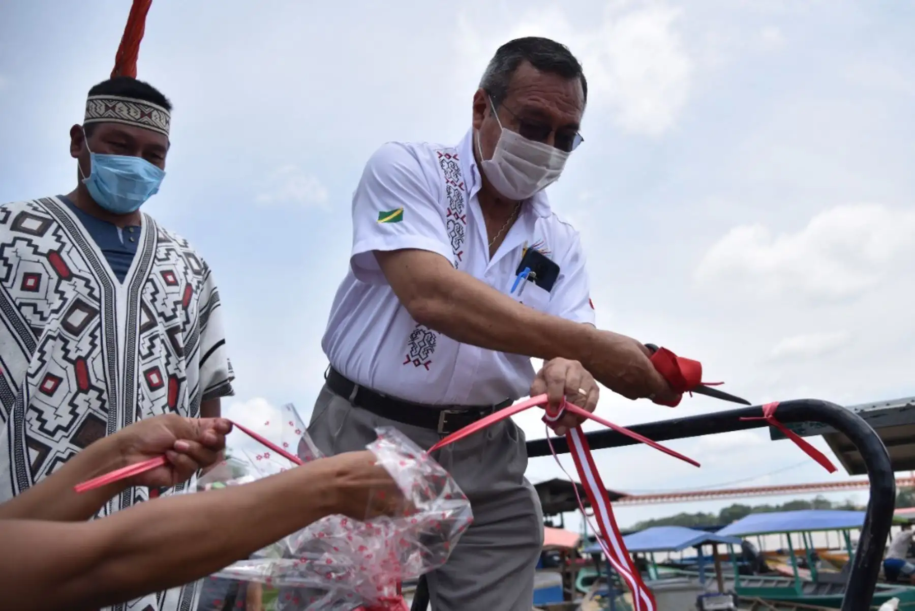 En las próximas semanas, la comunidad indígena Diamante, en la región Madre de Dios, recibirá más bienes para impulsar el turismo rural comunitario. Foto: ANDINA/Goremad