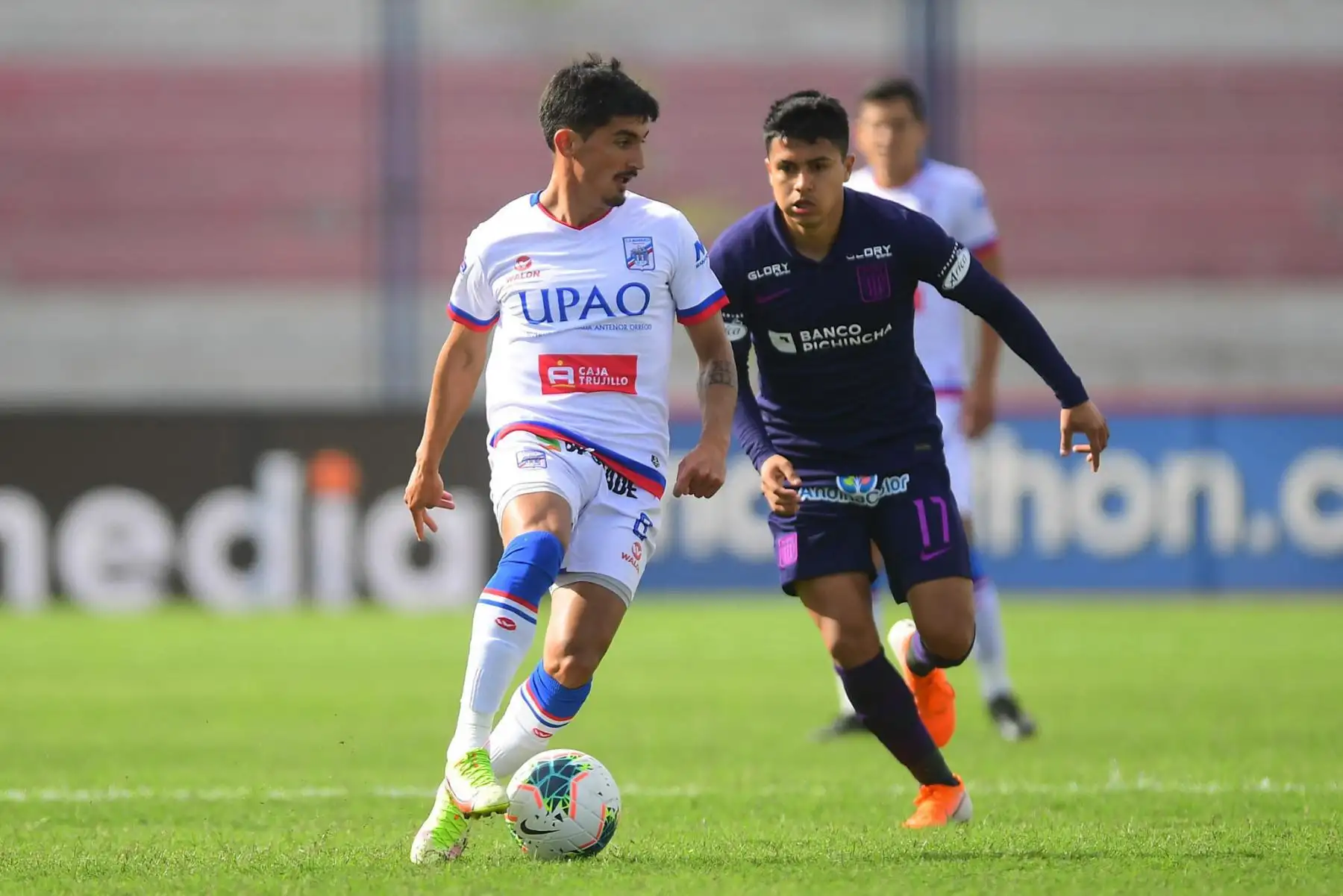 Alianza Lima enfrenta a Carlos Manucci en el estadio Iván Elías Moreno de Villa El Salvador por la fecha 15 de la Liga 1. Foto: FPF
