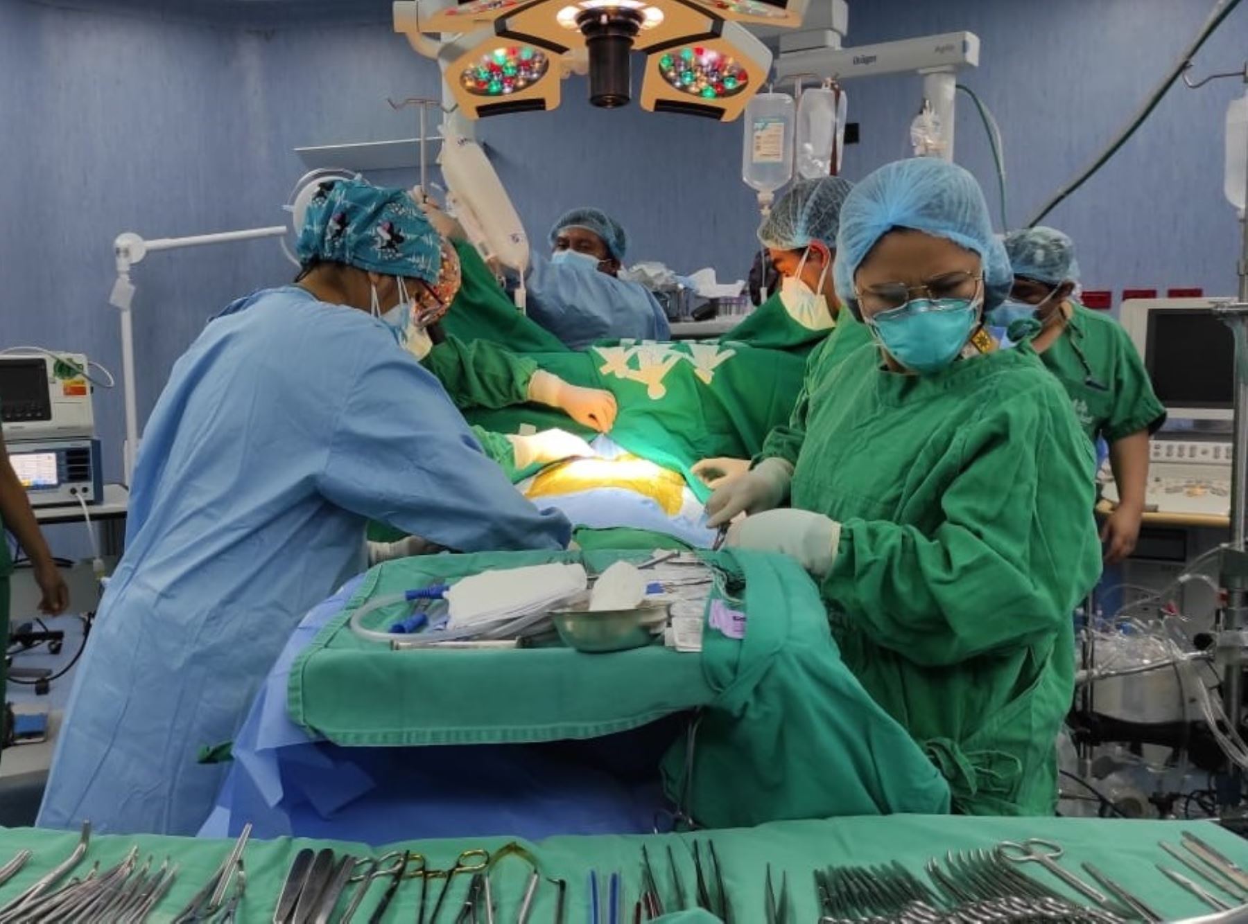 Médicos especialistas de Incor EsSalud realizan exitosas cirugías a corazón abierto a tres niños en hospital de Trujillo, La Libertad. Foto: ANDINA/Difusión.