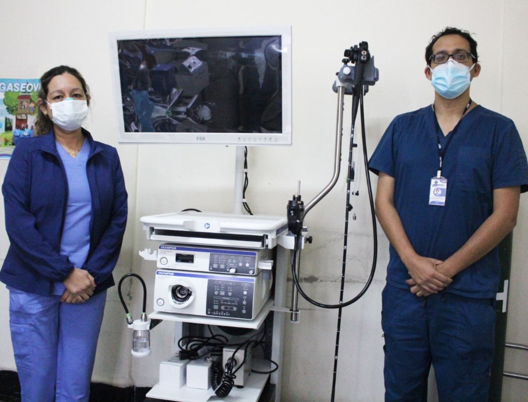 Hospital Belén de Trujillo recibió nuevos equipos que permitirán detectar de manera precoz posibles casos de cáncer gástrico. Foto: ANDINA/Difusión.