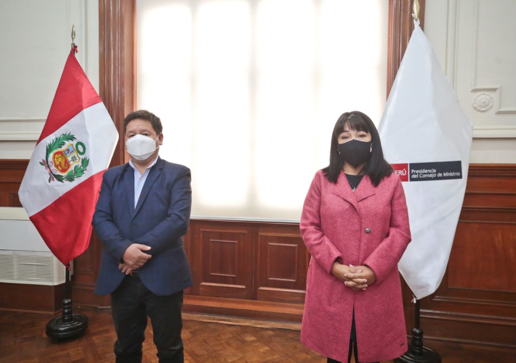 Presidenta del Consejo de Ministros, Mirtha Vásquez, se reúne con exjefe del Gabinete, Guido Bellido.