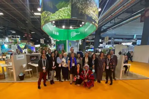 Empresarios peruanos participaron en la feria de viajes y turismo Top Resa, en París. Foto: Cortesía.