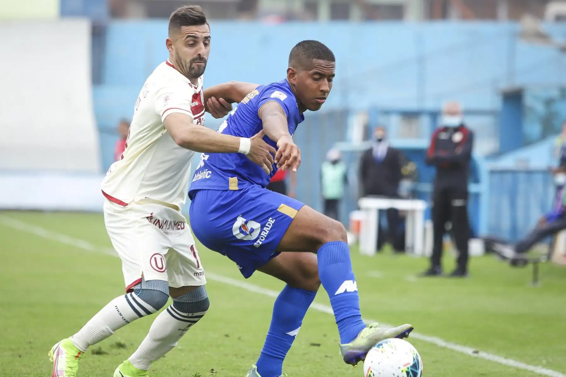 Universitario derrotó 2-1 a Binacional y está a punto de asegurar el pase a un torneo internacional. Foto: FPF
