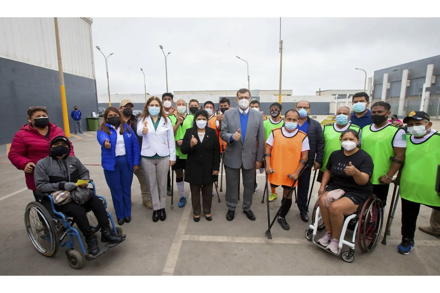 Primera dama, Lilia Paredes, participa en la campaña de salud integral dirigida a las personas con discapacidad, a cargo de la región Callao. Es importante que los gobiernos regionales realicen más actividades, como una muestra solidaria de que verdaderamente estamos avanzando hacia una sociedad inclusiva. Foto: ANDINA/Prensa Presidencia