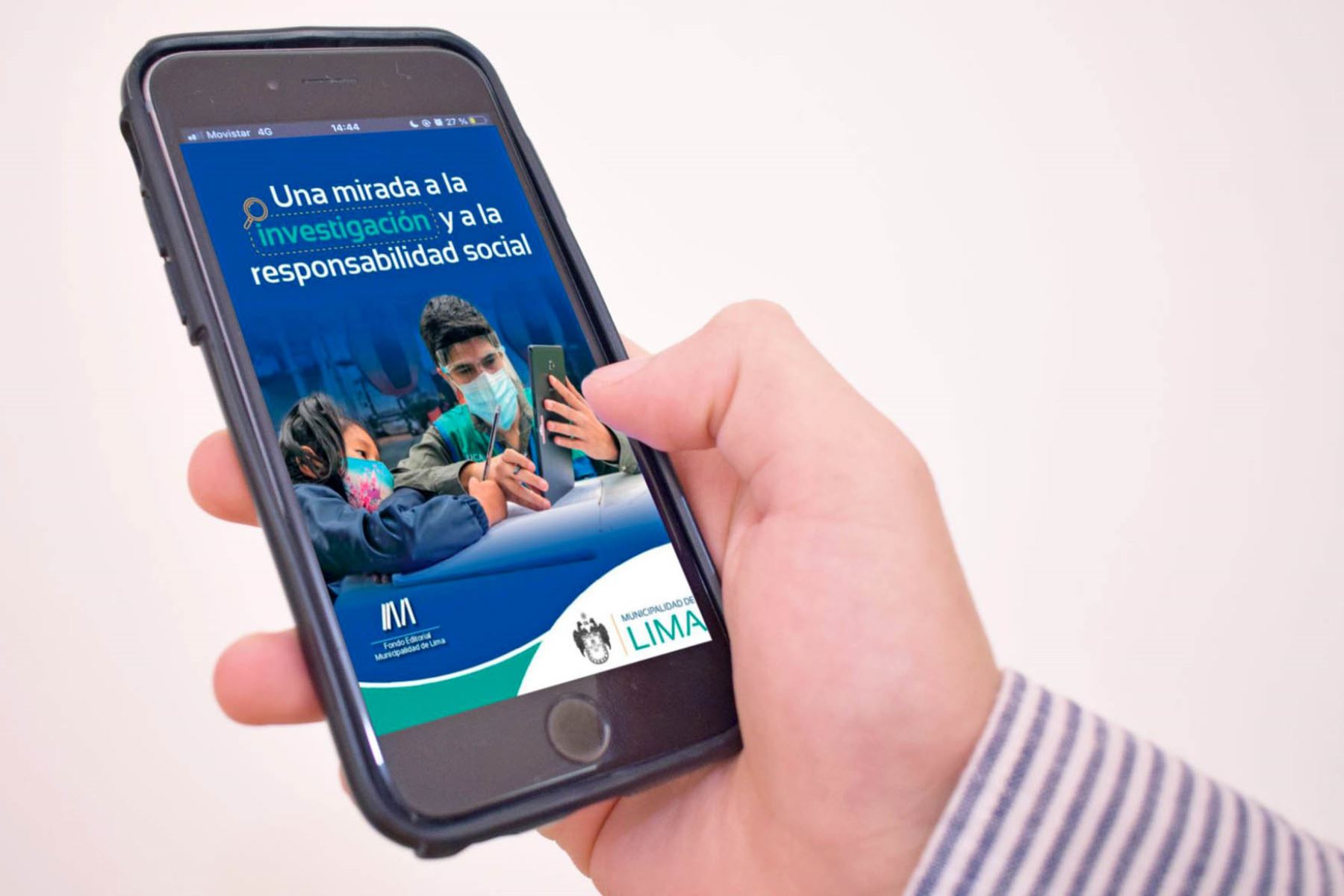 La Municipalidad de Lima lanzó el libro digital “Una mirada a la investigación y a la responsabilidad social". Foto: ANDINA/Difusión