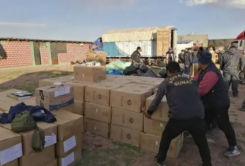 Megaoperativo de la Sunat en frontera con Bolivia incautó mercadería por US$ 150,000