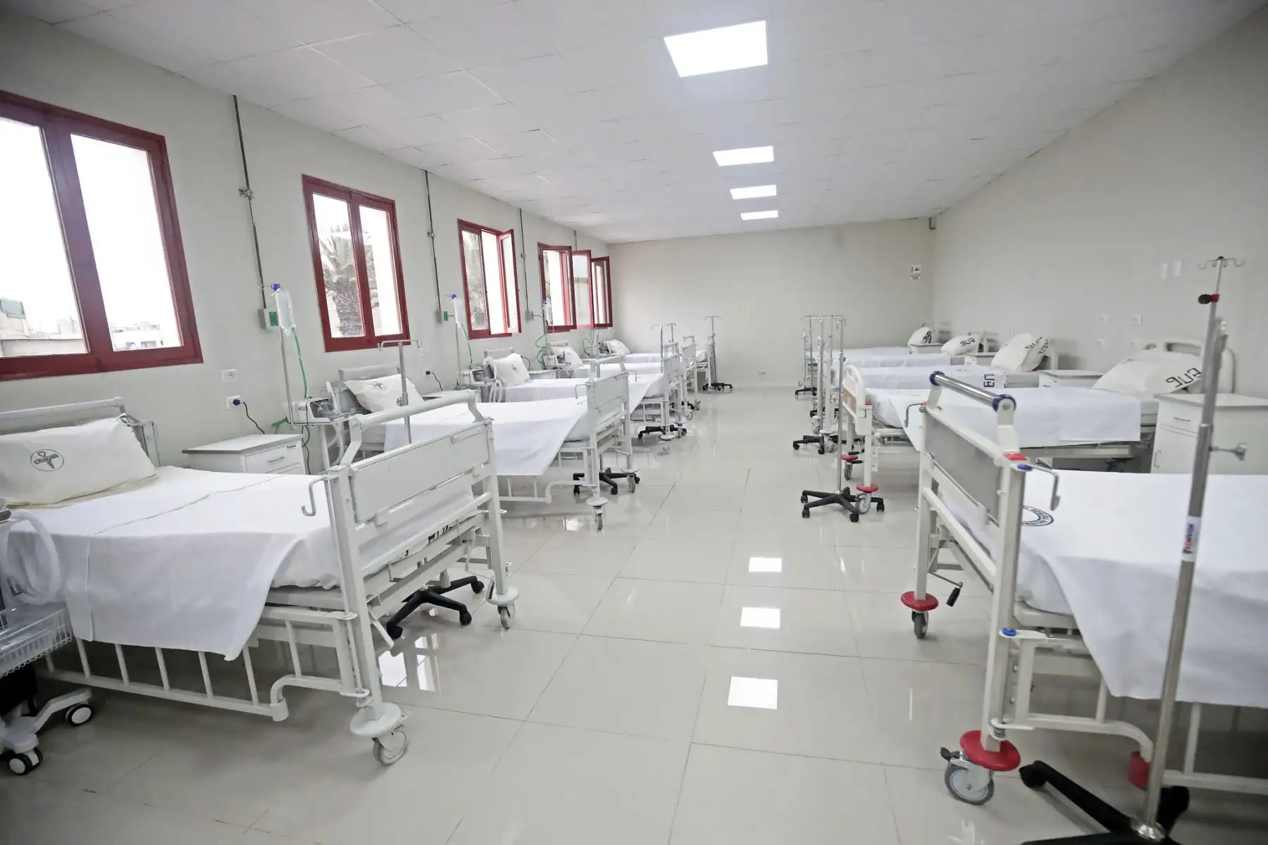 Presidente Pedro Castillo inaugura Centro Oxigenoterapia de alto flujo en el Hospital Loayza. Foto: ANDINA/Prensa Presidencia