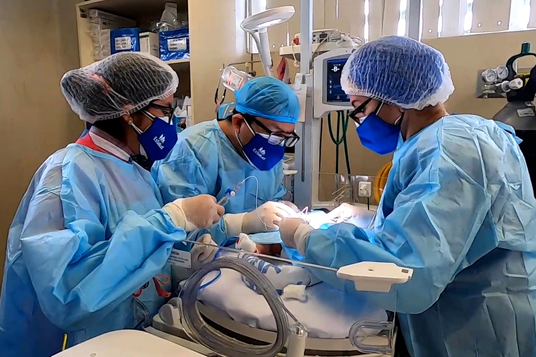Nacimientos de bebés prematuros se duplicaron en hospital Negreiros de EsSalud durante la segunda ola. Foto: ANDINA/difusión.