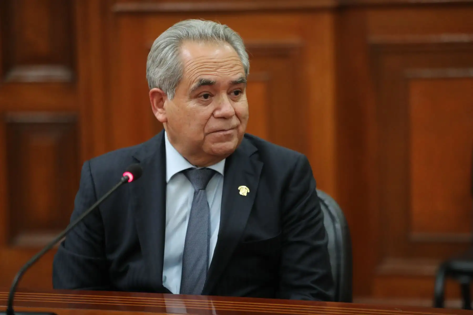 En el marco de las Rondas de Diálogo por la Gobernabilidad, la titular de la PCM, Mirtha Vásquez, sostuvo una reunión con la bancada de Renovación Popular, con la finalidad de escuchar e intercambiar sobre los diferentes temas de interés nacional. Foto: PCM