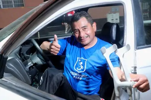 Personas con discapacidad pueden obtener la licencia de conducir si aprueban los exámenes. Foto: ANDINA/Difusión