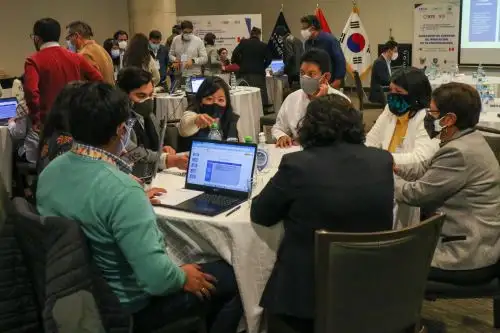 El  "Proyecto para Fortalecer la Innovación y Emprendimiento Basado en TIC" permitirá marcar los planes de acción para el 2022. Foto: KOICA