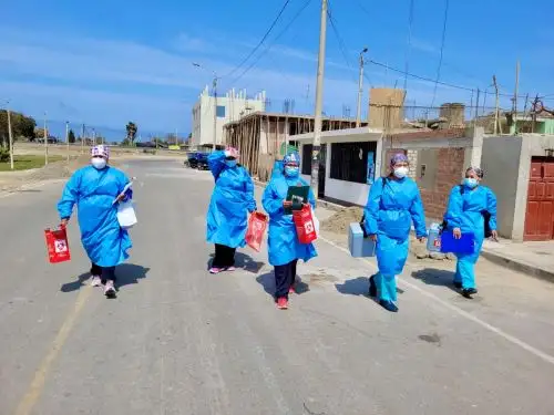 Brigadas de Salud de Ica irán casa por casa para detectar posibles casos de covid-19 en Chincha, provincia que registra un repunte de contagios. Foto: ANDINA/archivo.