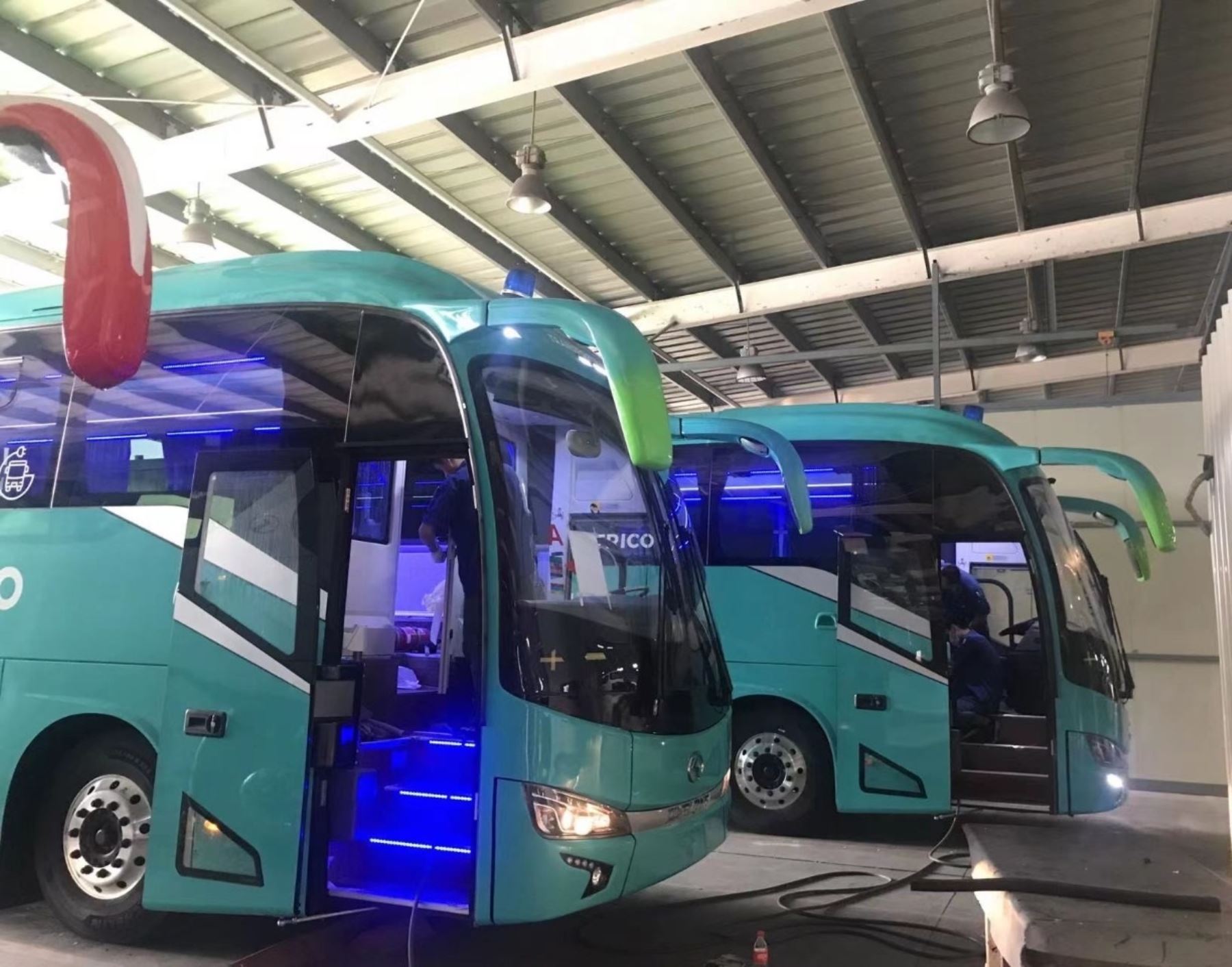 En Piura se implementará la primera flota de buses eléctricos cero emisiones para el sector minero. Foto: ANDINA/Difusión.