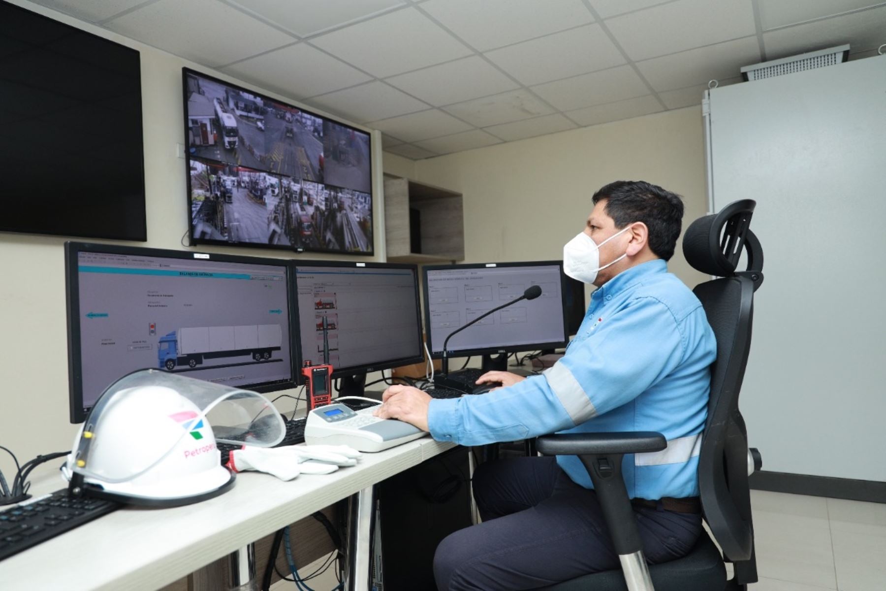 Automatización de la planta de despacho de Petroperú en Conchán. Foto: Cortesía.