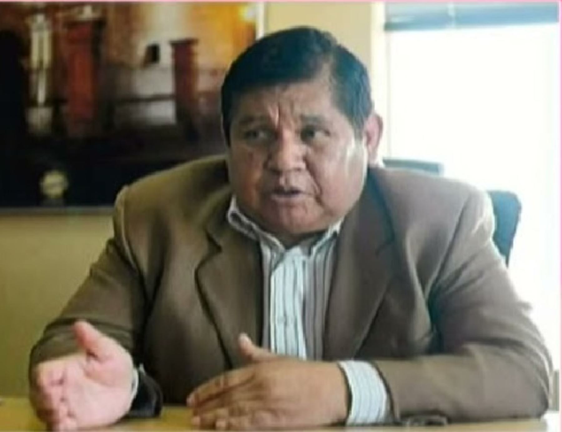 Walter Gutiérrez, gobernador regional de Arequipa, falleció esta madrugada. ANDINA/Difusión