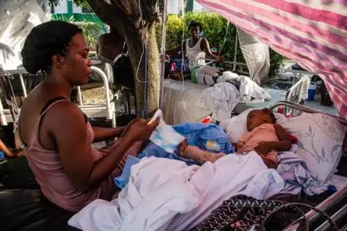 Organizaciones humanitarias llaman a la colaboración internacional y la solidaridad con Haití. Foto: Cortesía Unicef.