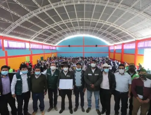 El ministro de Desarrollo Agrario y Riego, Víctor Maita, instaló la mesa técnica de afianzamiento de recursos hídricos de la subcuenca del río Cunas, en el Valle del Mantaro, región Junín. ANDINA/Difusión