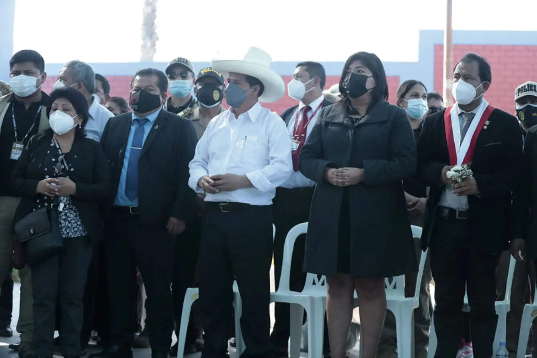 Presidente de la República, Pedro Castillo, viajó a la región Tacna para asistir al velorio del congresista Fernando Herrera. Foto: ANDINA/Prensa Presidencia